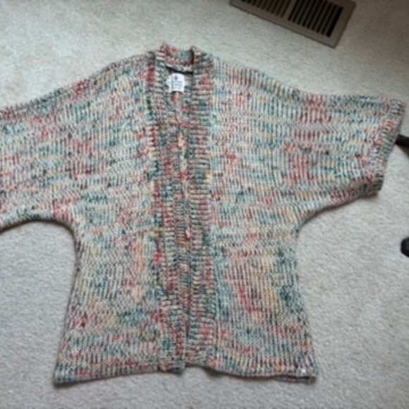 Volcom Kokamo Multi Colored Yarn Kimono Sweater - Picture 6 of 11